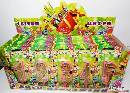 Упаковка під рожеві свічки