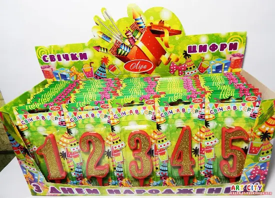 Упаковка під червоні свічки