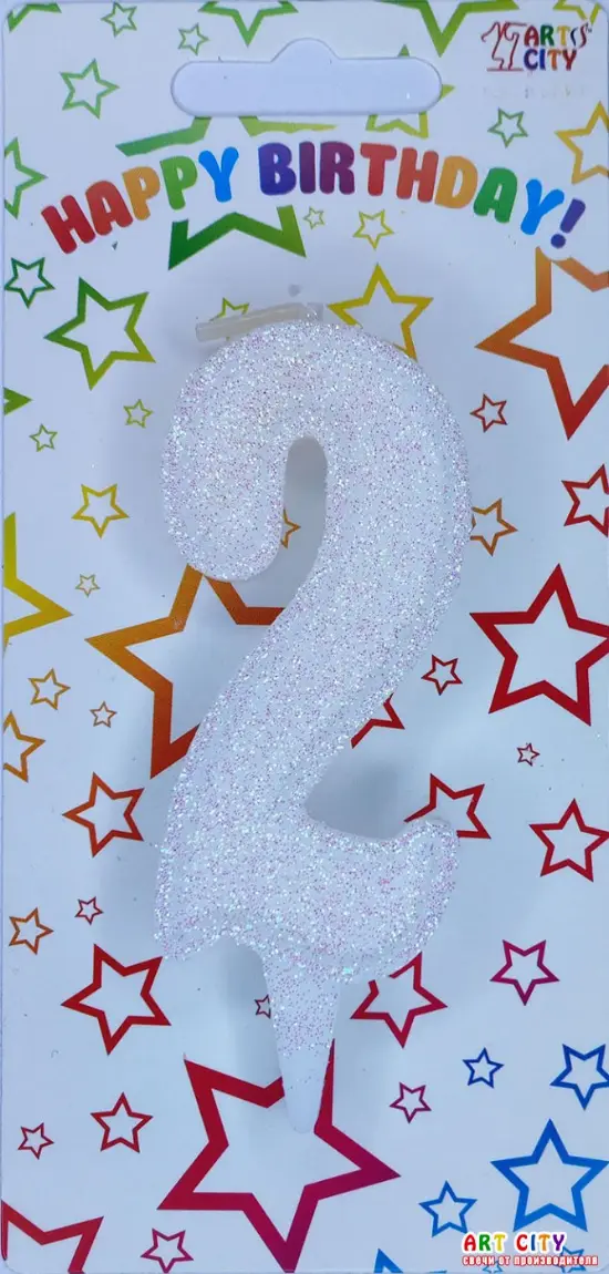 Свічка Білий Блиск 2