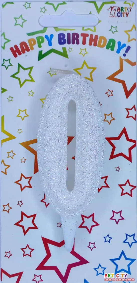 Свічка Білий Блиск 0