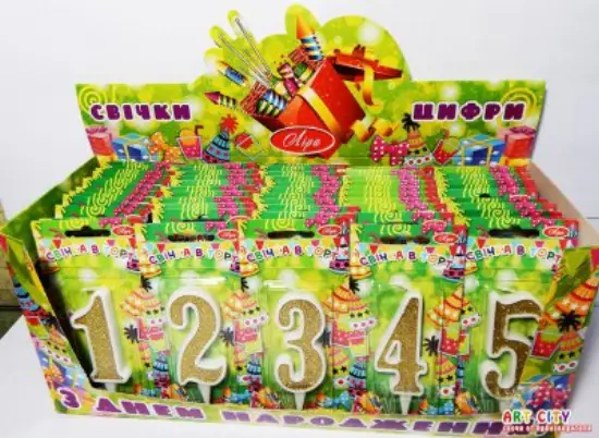 Коробка для зелених свічок