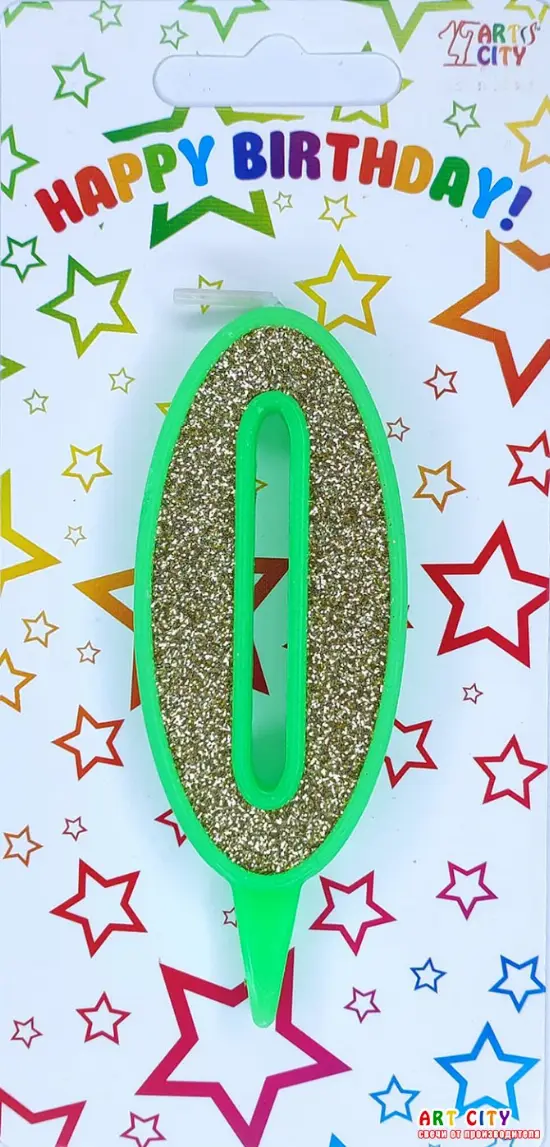 Свічка Зелене Золото 0