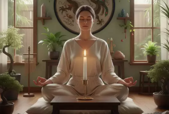 Фен-шуй свічки в кольорі