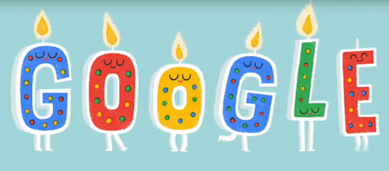 Google в свечах